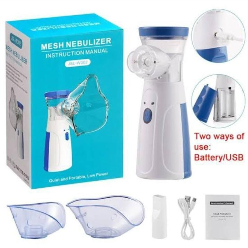 Portable Rechargeable Nebulizer Machine Asthma Inhaler 0.5L for Kids and Adults Compact asthma relief nebulizer