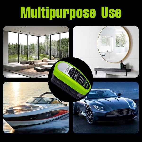 1pc Oil Film Brush 2.0, Clear Vision Glass Cleaner, Clearview Shield Clear Vision Windshield Cleaner, Car Windows