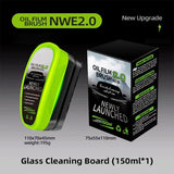 1pc Oil Film Brush 2.0, Clear Vision Glass Cleaner, Clearview Shield Clear Vision Windshield Cleaner, Car Windows