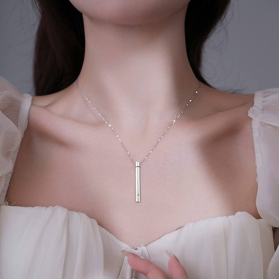 Scent Necklace – Aromatherapy Essential Oil Diffuser Pendant | Stylish Stress Relief Jewelry for Everyday Wear