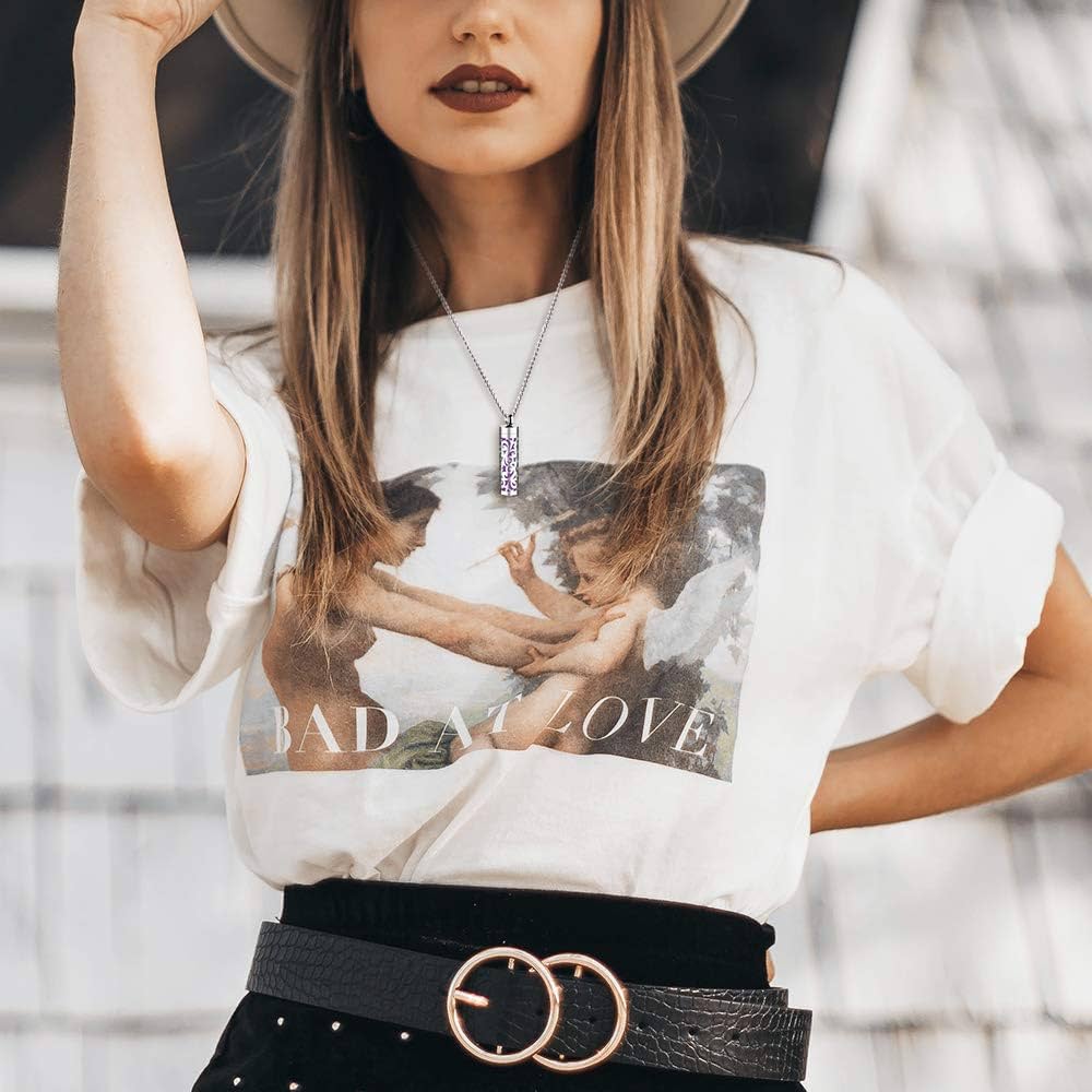 Scent Necklace – Aromatherapy Essential Oil Diffuser Pendant | Stylish Stress Relief Jewelry for Everyday Wear