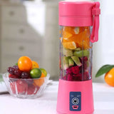 Portable Mini 6 Blade Juicer Blender | Outdoor Juicing Cup (380ml) – Rechargeable [random]