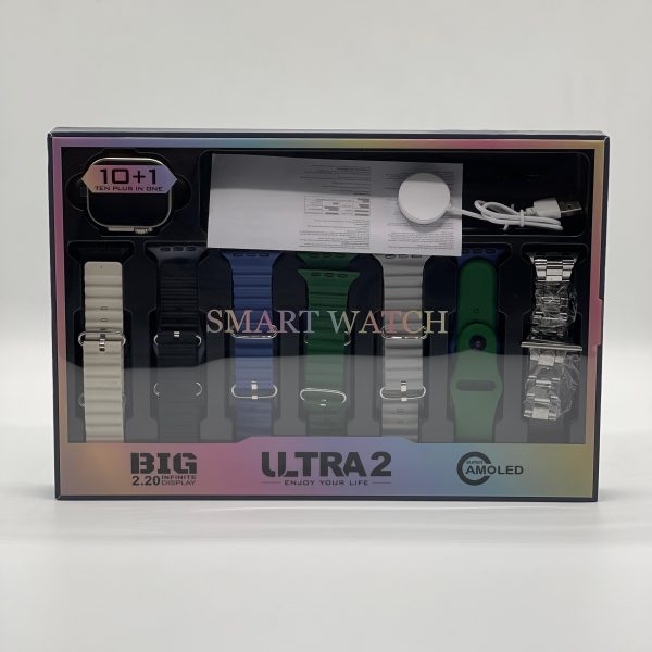 Smartwatch With 10 Stripes