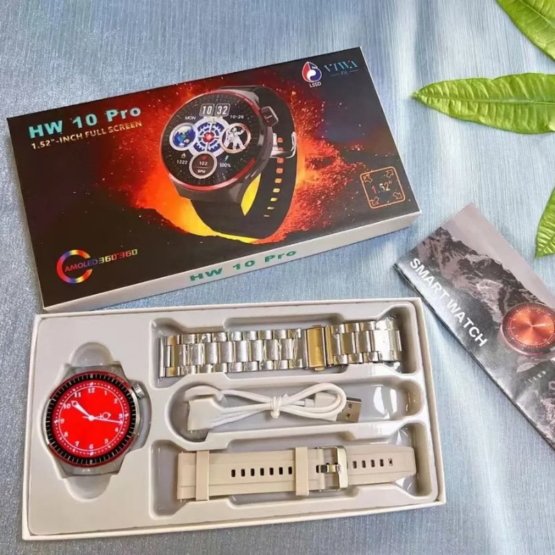 HW10 Pro Fitness & Lifestyle Watch | 1.52'' AMOLED Display | Wireless Calling"