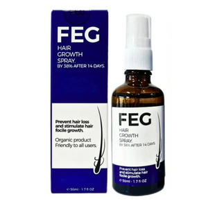 Feg Plus Beard & Hair Growth Serum Spray Powered By Nature For Visible Results | Best Quality Hair Growth Spray – Hair Serum – 50 Ml