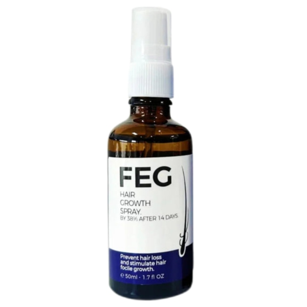 Feg Plus Beard & Hair Growth Serum Spray Powered By Nature For Visible Results | Best Quality Hair Growth Spray – Hair Serum – 50 Ml