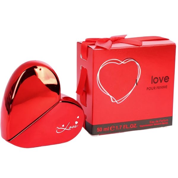 Mutual Love Perfume For Women – Heart Shape Bottle Edp 50 Ml