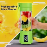 Portable Mini 6 Blade Juicer Blender | Outdoor Juicing Cup (380ml) – Rechargeable [random]