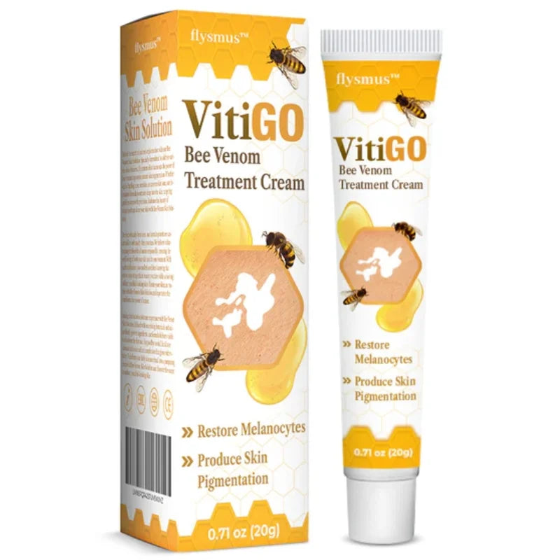 Fivfivgo Bee Venom Vitiligo Treatment Cream | Skin Repair & Hydration