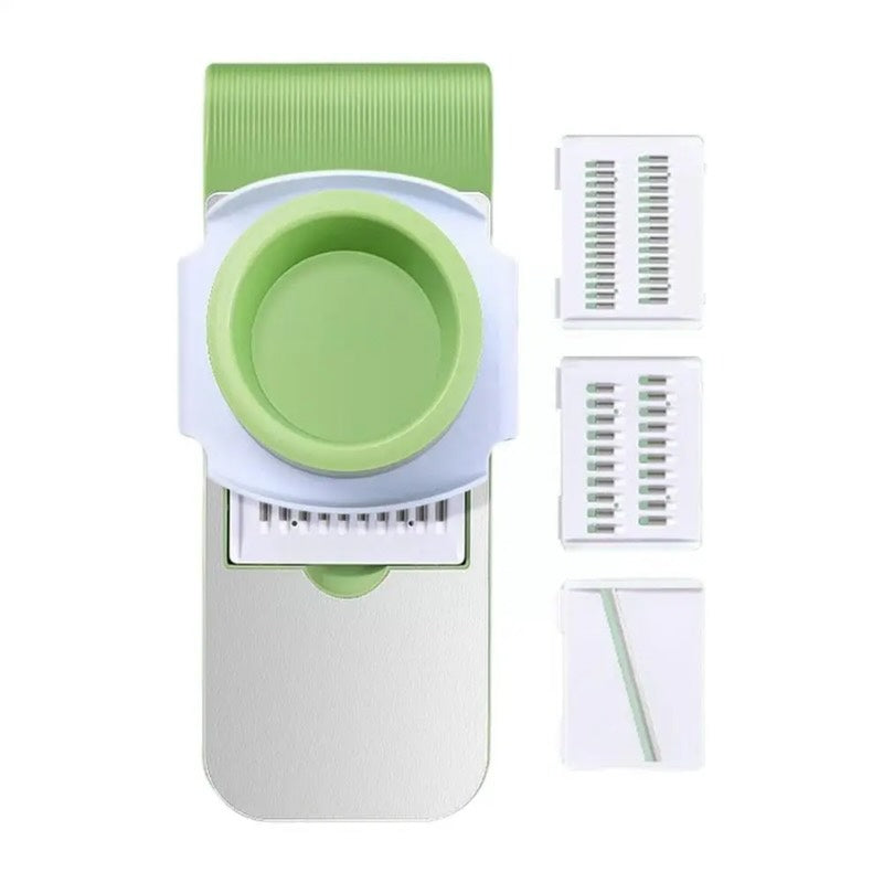 Multifunctional 5-Blade Vegetable Cutter & Grater | Random Colors